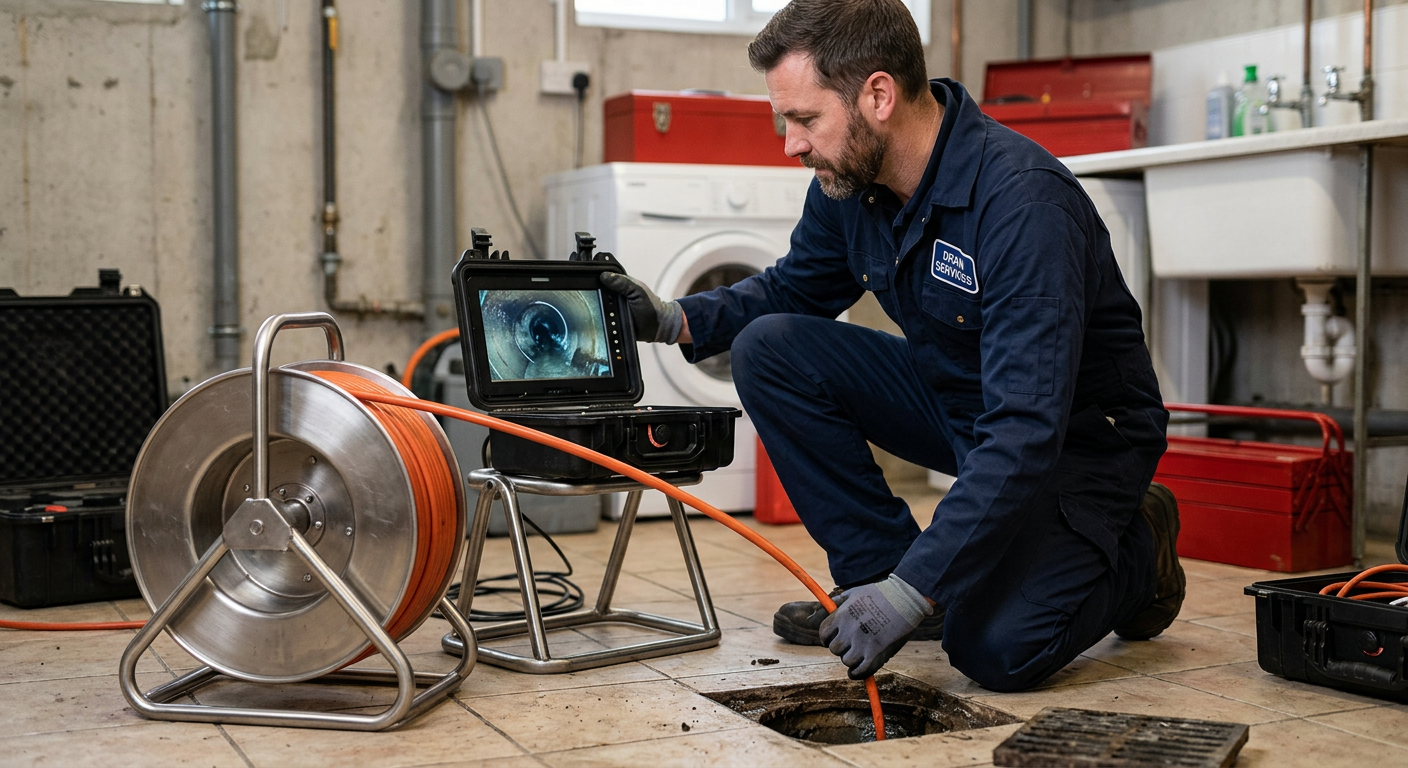 Inspection caméra endoscopique de canalisation à Meaux